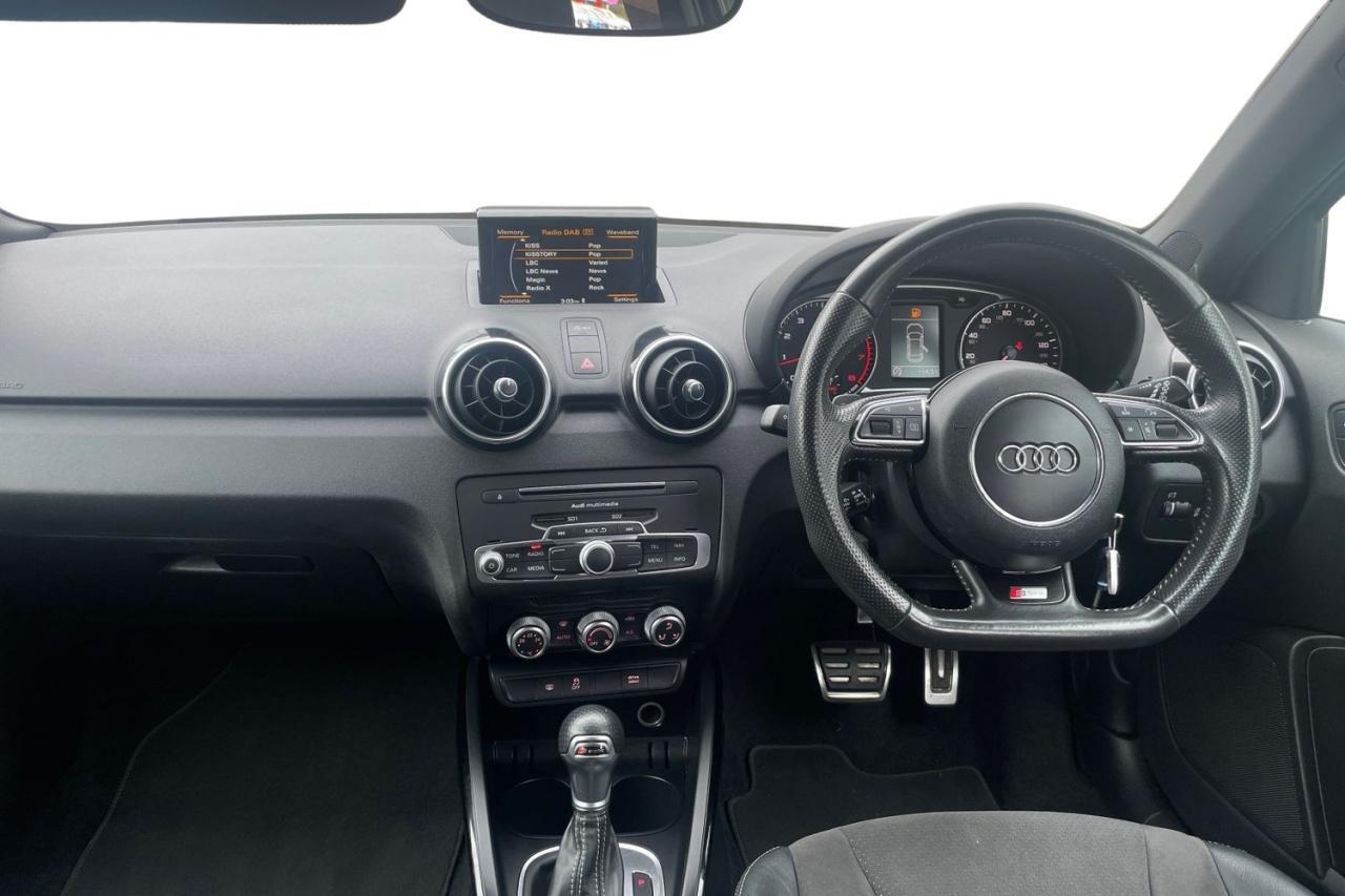 2018 Audi A1 1.4 SPORTBACK TFSI BLACK EDITION NAV 5d 123 BHP 6.5in Sat