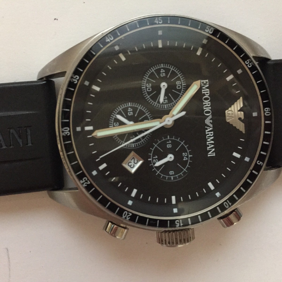 EMPORIO ARMANI AR0527 QUARTZ WATCH | eBay
