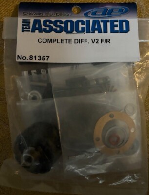 Team Associated Part #81357: Complete Diff V2 Front/Rear; NISP