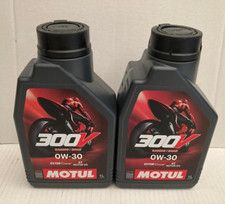 ?16.50/L Motul 300V 4T Road Racing 0W-30 2L Racing Engine Oil Ester Based