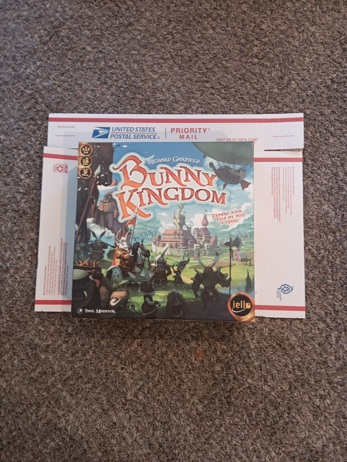 Bunny Kingdom Board Game (Richard Garfield, iello Game, 2017) Parts Only