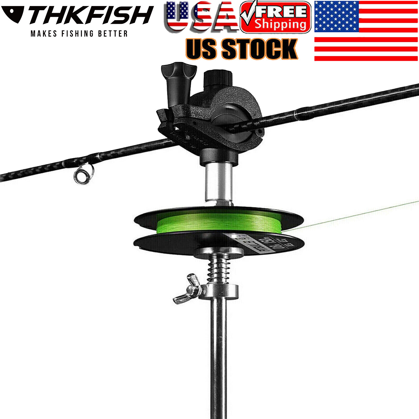 Fishing Line Spooler For Fishing Reels, Fishing Gear And Equipment Gift For men