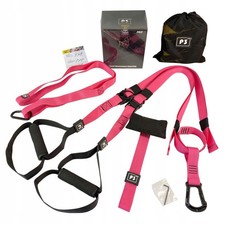 TRX P3-3 Suspension-Trainingsbänder, pink