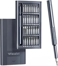 37In1 [Super Durable] Small Screwdriver Set, Magnetic Tiny Torx Screw Driver wit