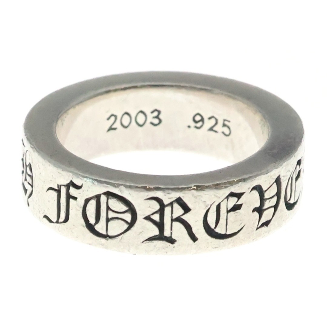 CHROME HEARTS 6mm SPACER FOREVER Ring Silver BCA337 U… - Gem
