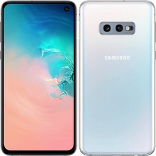 SAMSUNG Galaxy S10e 128GB Bianco Prisme - Con nuova Batteria - Buono