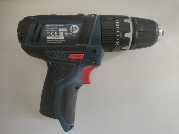 Bosch GSB 12V-15 Profesional Taladro Estropeado Piezas Drill Broken