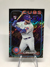 Alexander Canario 2024 Topps 582 Montgomery Club Foil Card #452 Cubs