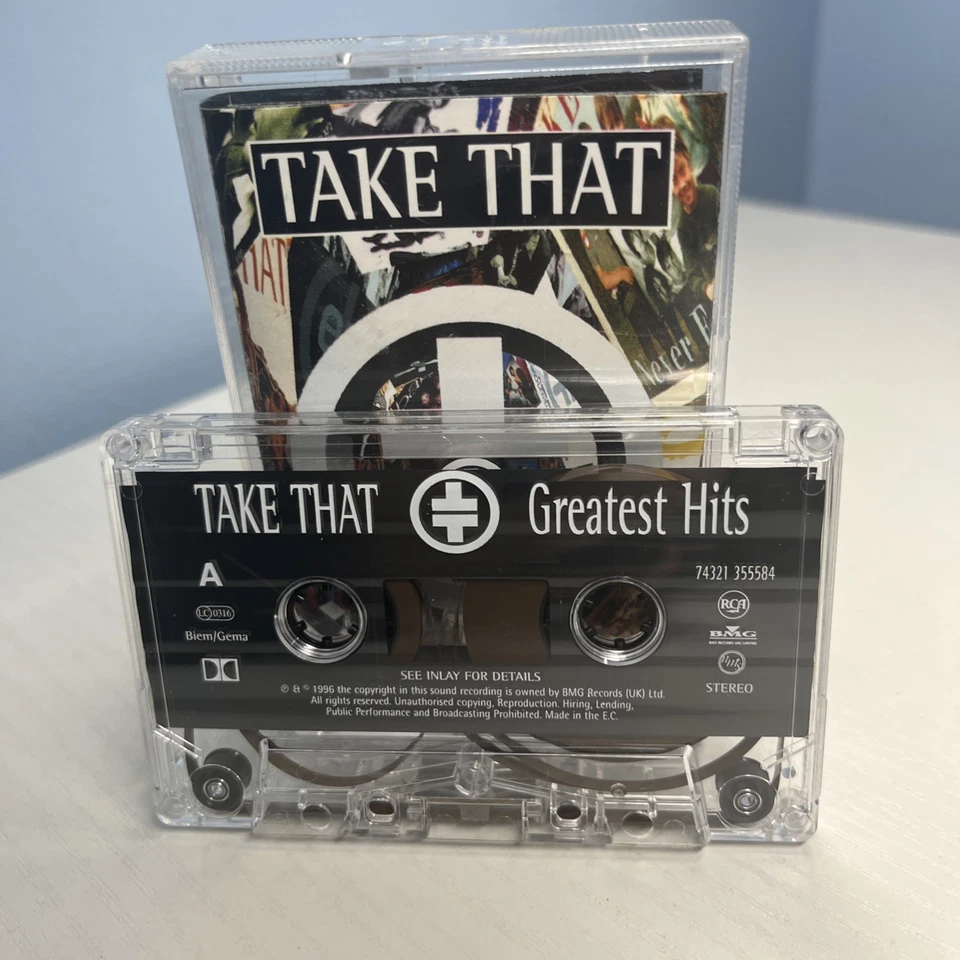 Take That Greatest Hits CASSETTE ALBUM POP Europop, Ballad Compilation - Image 2 of 3