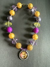 Disney Princess Rapunzel Bubblegum Bead Necklace