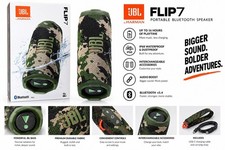 Brand NEW JBL Flip 7 Portable Waterproof and Drop-Proof Speaker