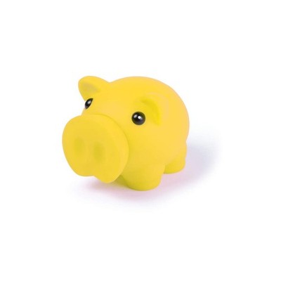 Soft Body Rubber Piggy Bank in Vibrant Colours, Original Small Money Box for ...