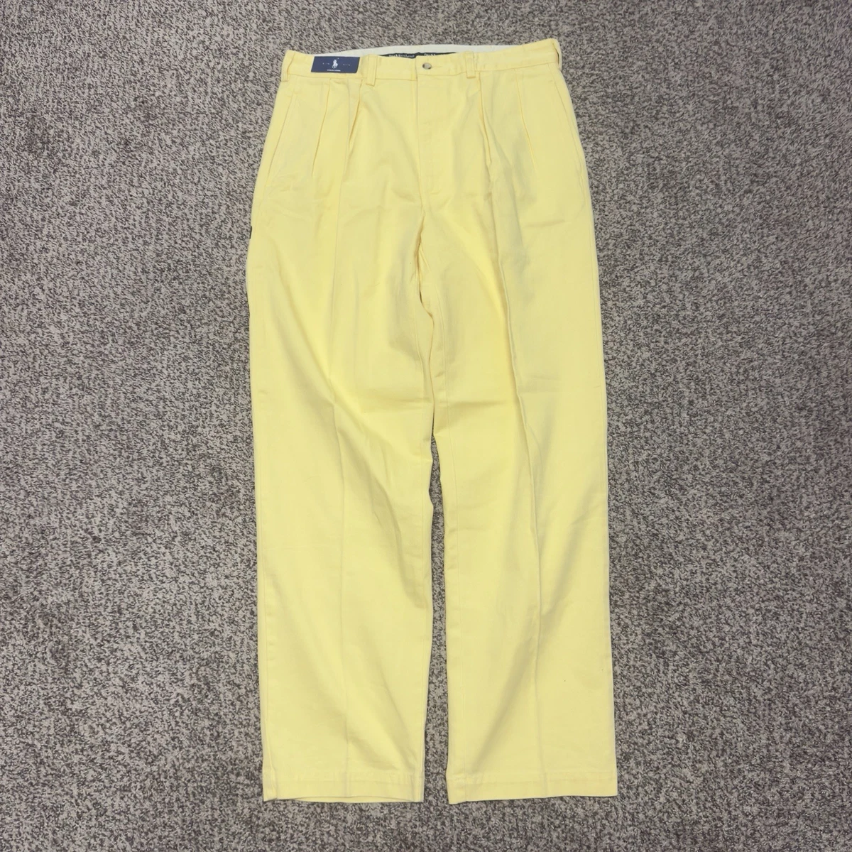 Polo Ralph Lauren Yellow Regular Size Pants for Men for sale | eBay
