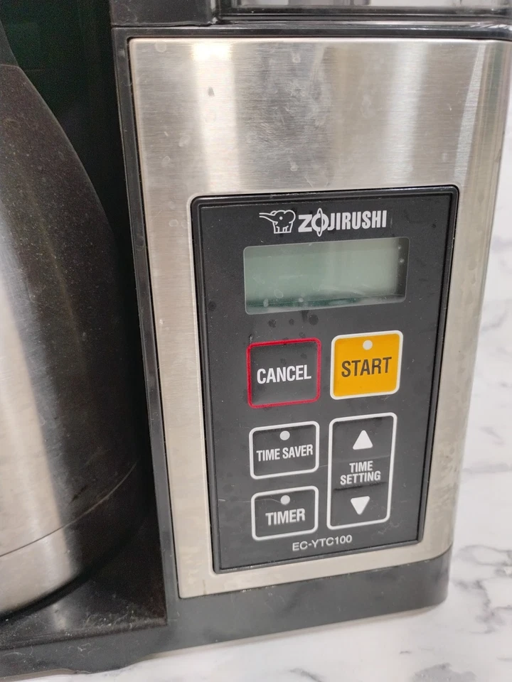 Zojirushi EC-YTC100 Cafetera Máquina 10 Tazas Acero Inoxidable con Jarra de Acero Foto 4 de 4