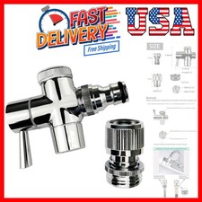 Brass Faucet Diverter Valve with Quick Connection, Faucet Diverter Valve From...
