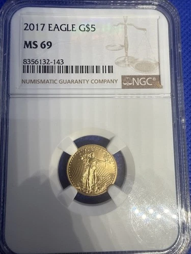 2017 American Gold Eagle 1/10 oz — photo from another recent sale