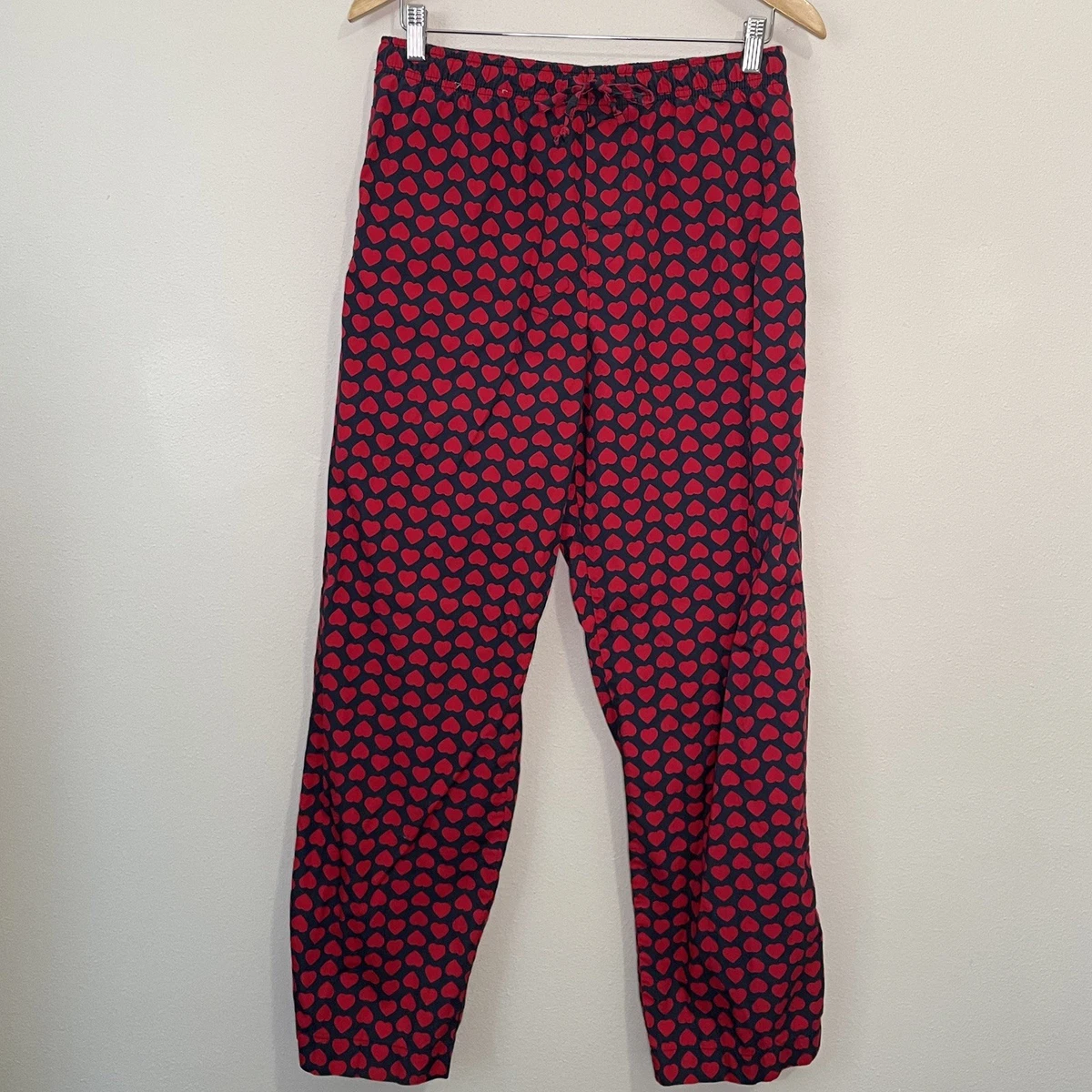 Gap Body Red Gap Body Ribbed Holiday Jogger Pajama Pants G1249Xllma S Sz S Gap Body Red Regular Size Sleepwear & Robes for Women for  main image 2
