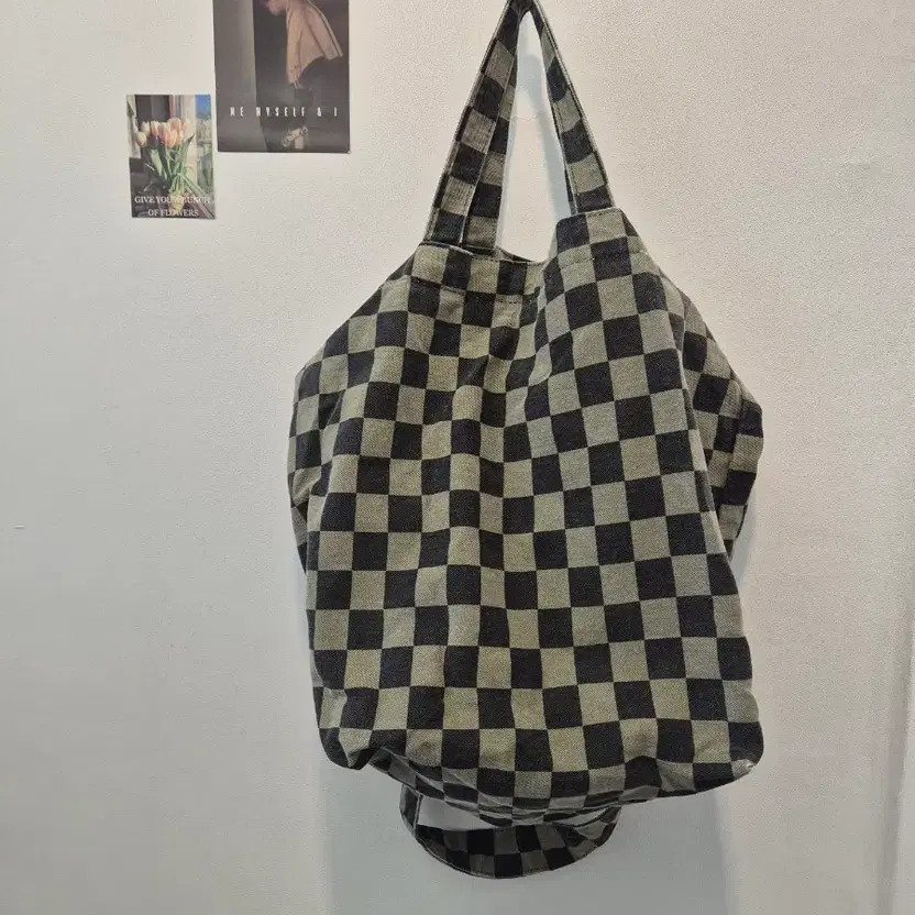 Brownbrass Checkered Pattern Solid Bag Casual Sty… - image 3