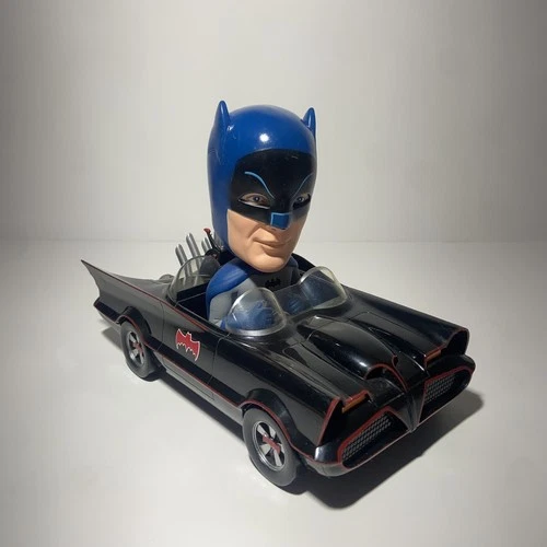 Batman in Batmobile ('66 TV show) Funko Wacky Wobbler Bobblehead Adam West