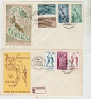 Spanish Sahara 2 FDC 1965 Child Welfare 1965 Stamp Day   good condition