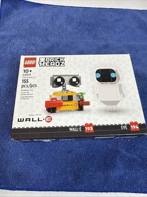LEGO BRICKHEADZ: Eve & Wall-E (40619) - NEW In SEALED BOX - FAST FREE SHIPPING!!
