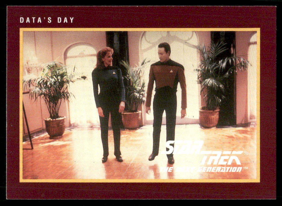 1991 Impel Star Trek 25th Anniversary #248 Data's Day