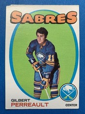 1971-72 OPC O-Pee-Chee #60 Gilbert Perreault Buffalo Sabres - Nice 2nd Yr card!