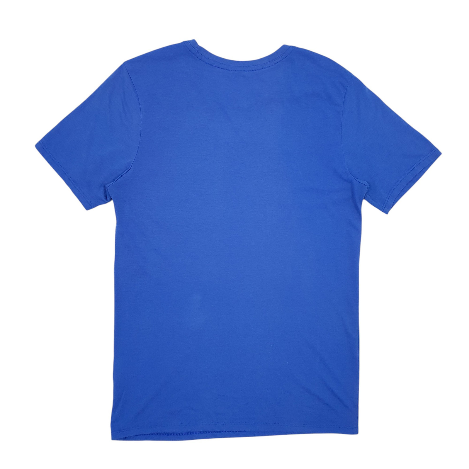 NIKE Blue T Shirt Tee Dri-Fit Active Wear Short Sleeve Cotton Blend Mens S image 3