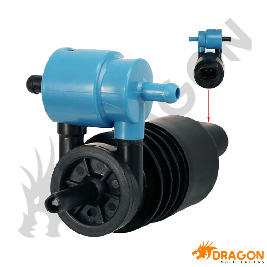 TWIN OUTLET WINDSCREEN WASHER PUMP FOR MERCEDES A E CLASS W168 W169 W210 S210 - Image 2