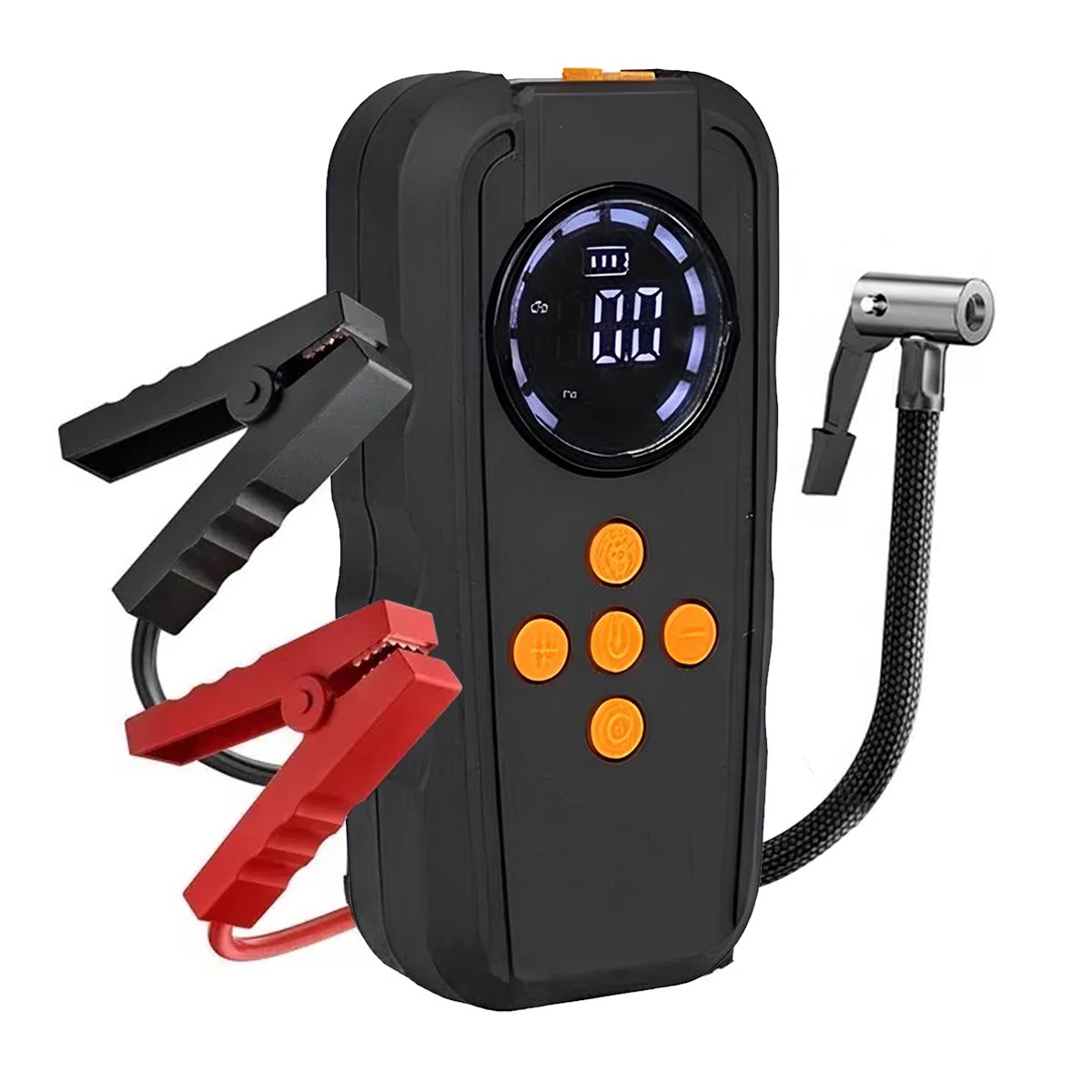 Booster de batterie de voiture 6000mAh avec compresseur d'air 14.8V