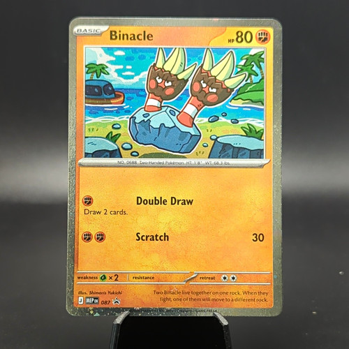 Pokémon TCG Binacle 087/XY-P Promo Regular Eng Basic Fighting 80 HP