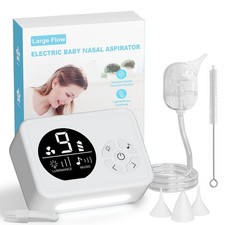 Best Nasal Aspirator for Baby Nose Sucker with 9 Suction Levels, Electric Snot