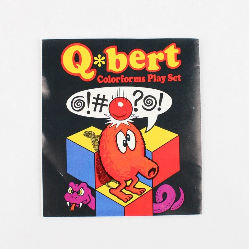 Vtg 1983 Colorforms Q*Bert Play Set 667 In Original Box - Image 4 of 4