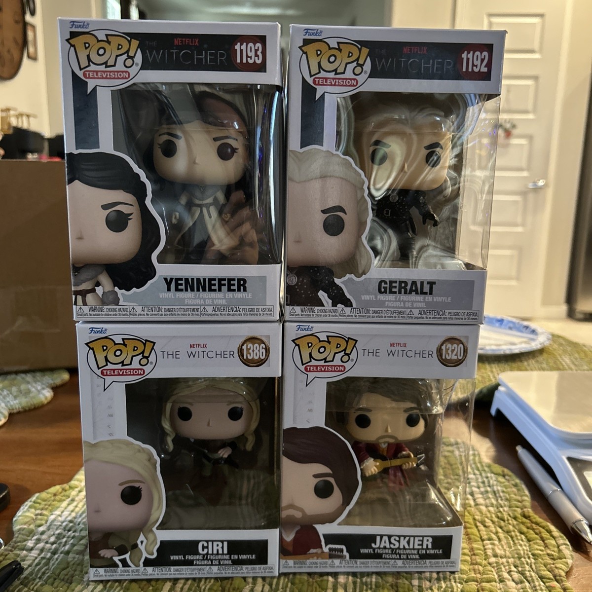 Funko Pop! Geralt The Rivia: The Witcher Netflix #1192 - Funko - Tudo de Marvel DC