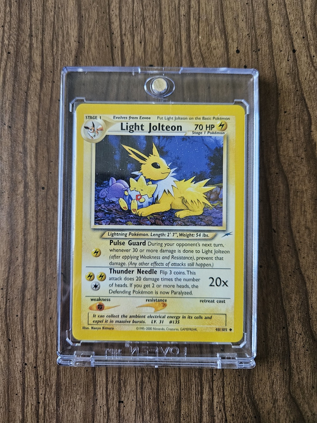 Light Jolteon 48/105 Neo Destiny Unlimited Regular Uncommon NM