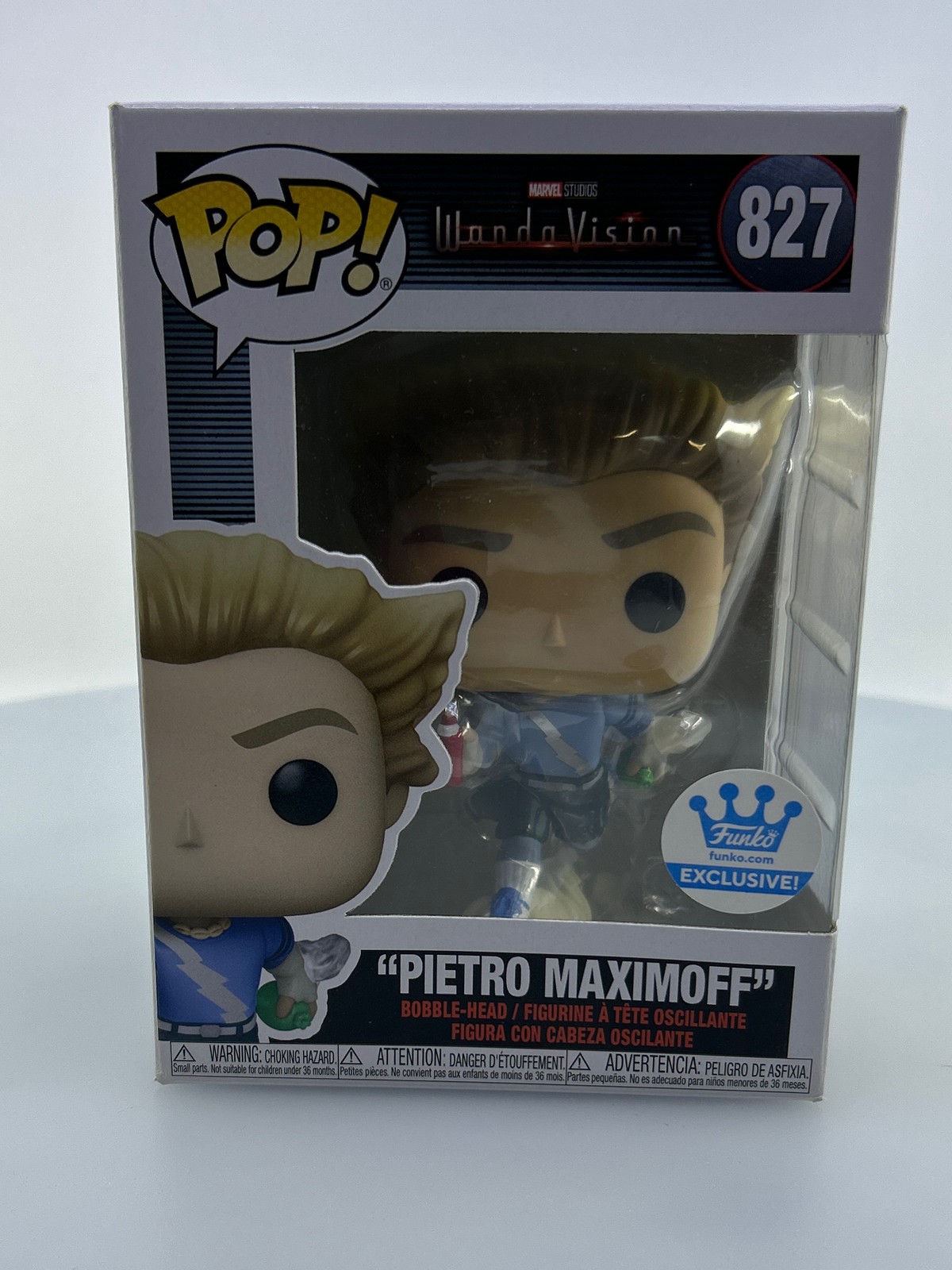Funko Pop! Marvel Wandavision Pietro Maximoff #827 Funko Exclusive Damaged Box