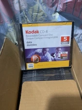 Lot of (60) Kodak CD-R 52x 700MB 80 Minute NEW