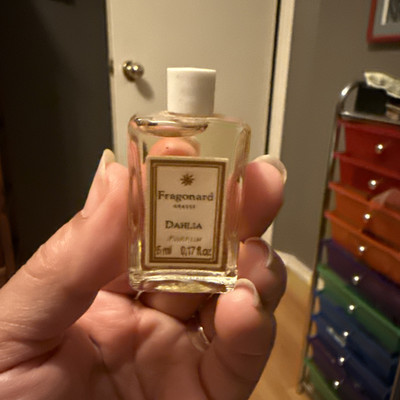 RARE FRAGONARD GRASSE DAHLIA PERFUME PARFUM 5 ML BOTTLE