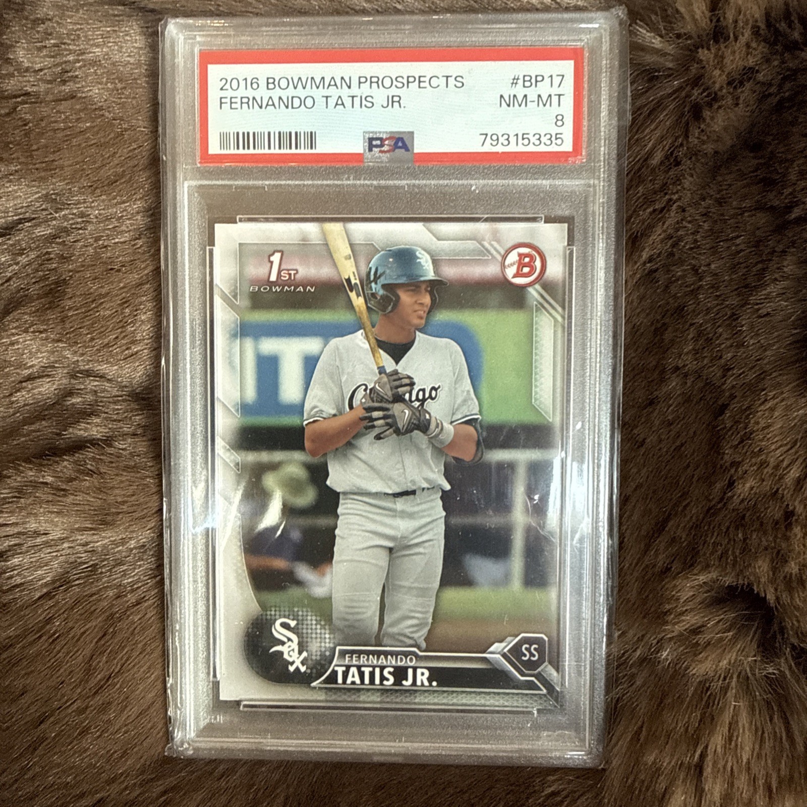 2016 Bowman Fernando Tatis  PSA 9 Padres Rookie RC
