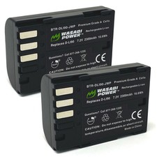 Wasabi Power Battery for Pentax D-LI90, D-L190 2-Pack 