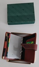 Agenda Organizer ad anelli in cuoio - Da borsa - Nuova, elegante, bellissima!