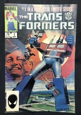 THE TRANSFORMERS #1 (1984) Marvel Comics, *2ND PRINT*  Around VG-