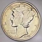 1942-S San Francisco Mint Silver Mercury Dime