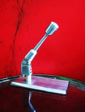 Vintage 1950s Turner RARE 95 / 95D dynamic microphone w Ampex stand display  2
