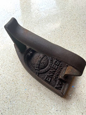 Victorian French Flat Iron, Black, marked ENNEGE PARIS No 5