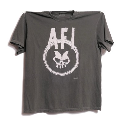 AFI I Hate Punk Rock Tee A Fire Inside Alternative Rock Band Girls Not Grey XL