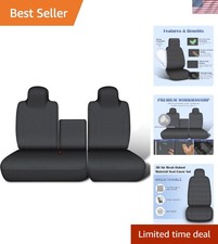 Custom-Fit Front Seat Cover for 2006-2025 Isuzu NPR, Automotive Bucket