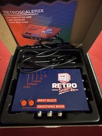 Vintage 1985 Nintendo NES Action Set Bundle+Retro Scaler2x+7 Games+Poster