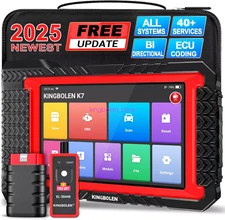 2026 KINGBOLEN K7 OBD2 Car Diagnostic Tool Key Coding Full System Scanner CANFD