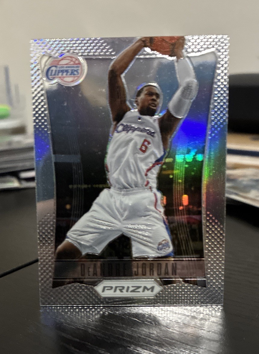 2012-13 Panini Prizm - DeAndre Jordan #27 Silver Prizm Clippers